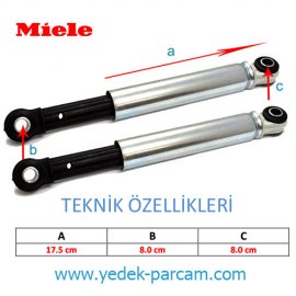 Miele Çamaşır Makinesi Amortisör Takımı 4500824