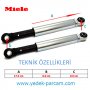 Miele Çamaşır Makinesi Amortisör Takımı 4500824