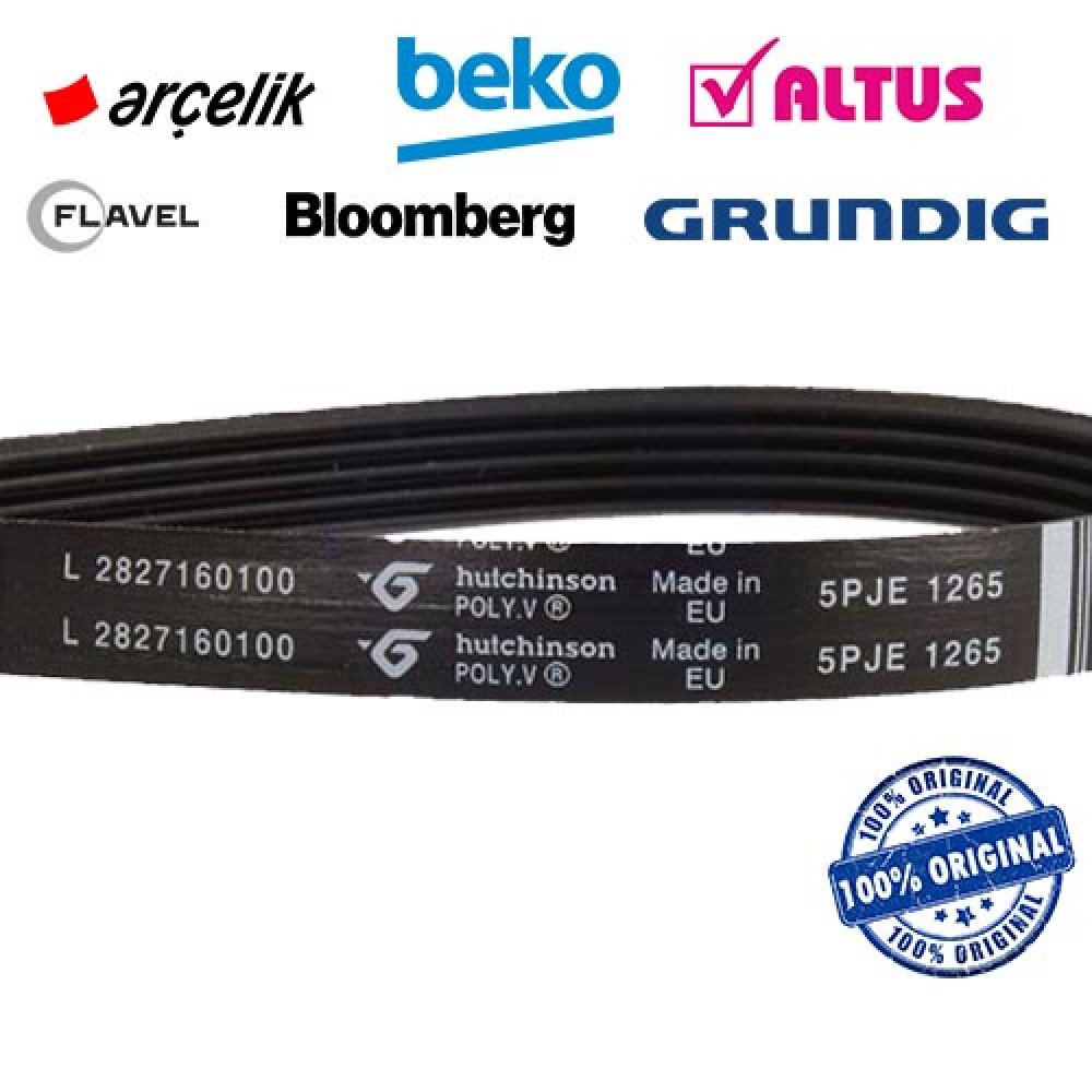 Çamaşır Makinesi Kayışı 5PJE 1265
