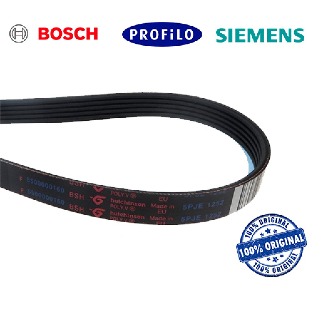 Bosch Çamaşır Makinesi Kayışı 5PJE 1252