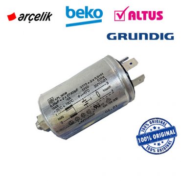 0,25 µF ( mF ) Çamaşır Makinesi Kondansatörü