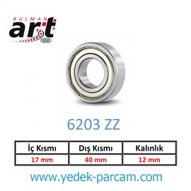 6203 zz Art Rulman