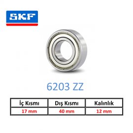 6203 zz Skf Rulman