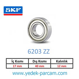6203 zz Skf Rulman
