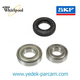 Whirlpool Çamaşır Makinesi Rulman Takımı 482000022717 SKF