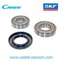 Candy Çamaşır Makinesi Rulman Takımı 91406201 SKF