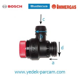 Bosch Kombi Emniyet Ventili
