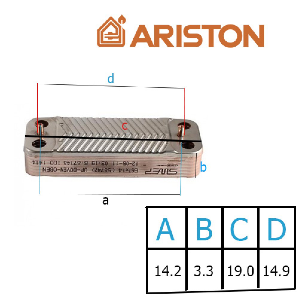 Ariston Genus Kombi Eşanjör