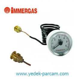 İmmergas Manometre Saati