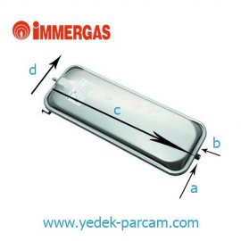 İmmergas Genleşme Tankı Kancalı 3/8