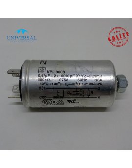 0,47 µF ( mF ) Bulaşık Makinesi Kondansatörü