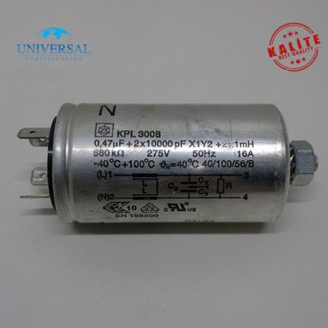 0,47 µF ( mF ) Bulaşık Makinesi Kondansatörü