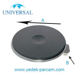 Fırın Pleyt Taşı Rezistansı 14.5 cm Fırın Pleyt Taşı Rezistansı 14.5 cm