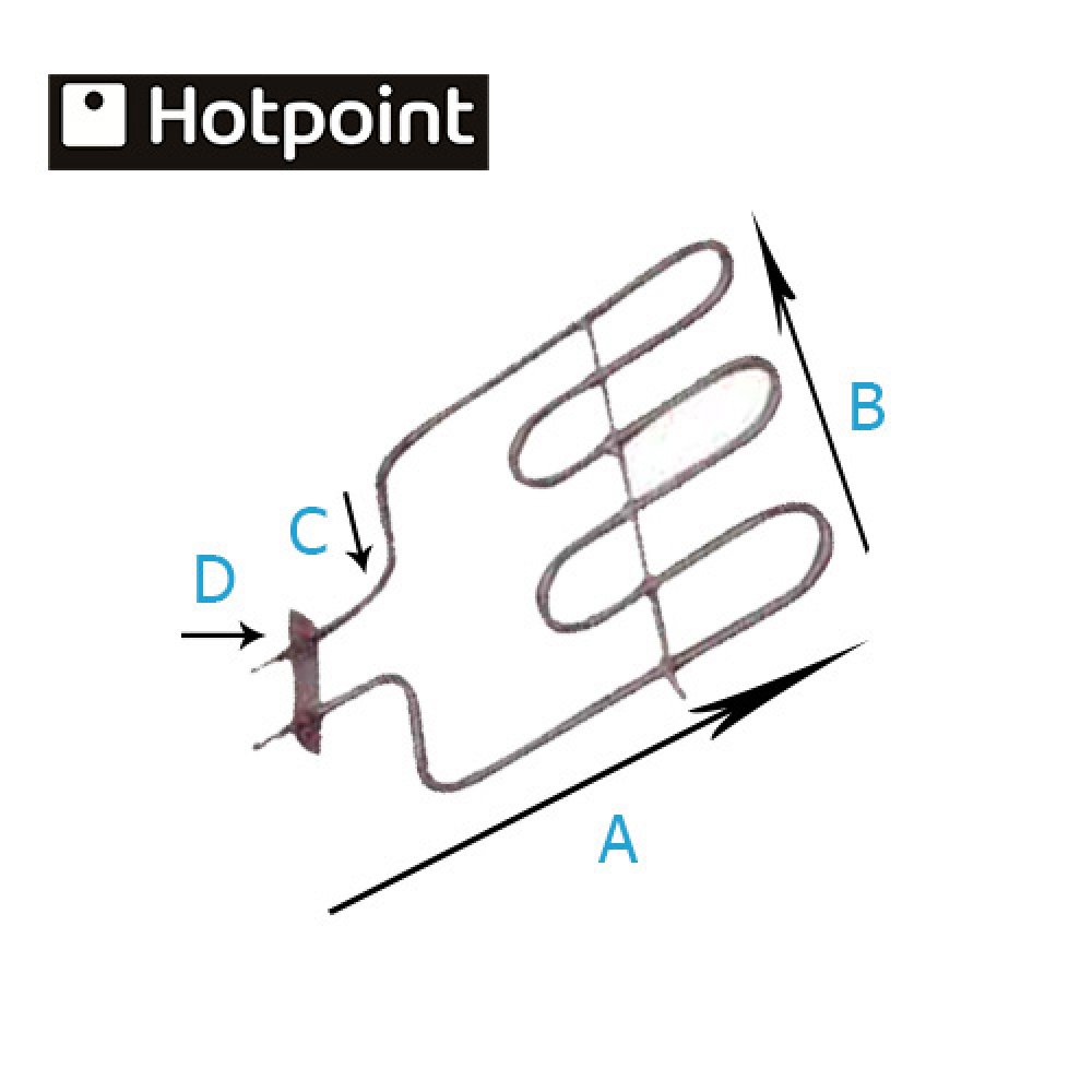Hotpoint Alt Fırın Rezistansı