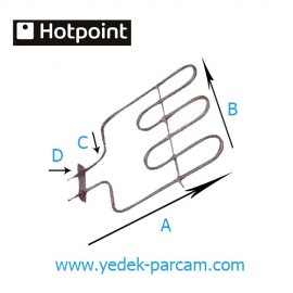 Hotpoint Alt Fırın Rezistansı