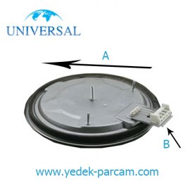 Fırın Pleyt Taşı Rezistansı 14.5 cm Fırın Pleyt Taşı Rezistansı 14.5 cm