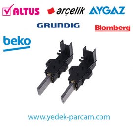 Çamaşır Makinesi Kömürü Plastikli