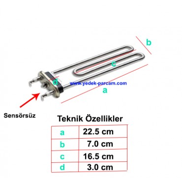 Çamaşır Makinesi Rezistansı-18