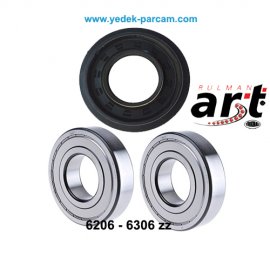 6206-6306 zz Art Keçe Rulman Takımı